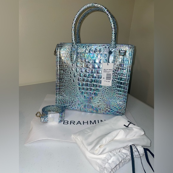 Brahmin Wonderland Caroline Melbourne Satchel NWT - Picture 14 of 16